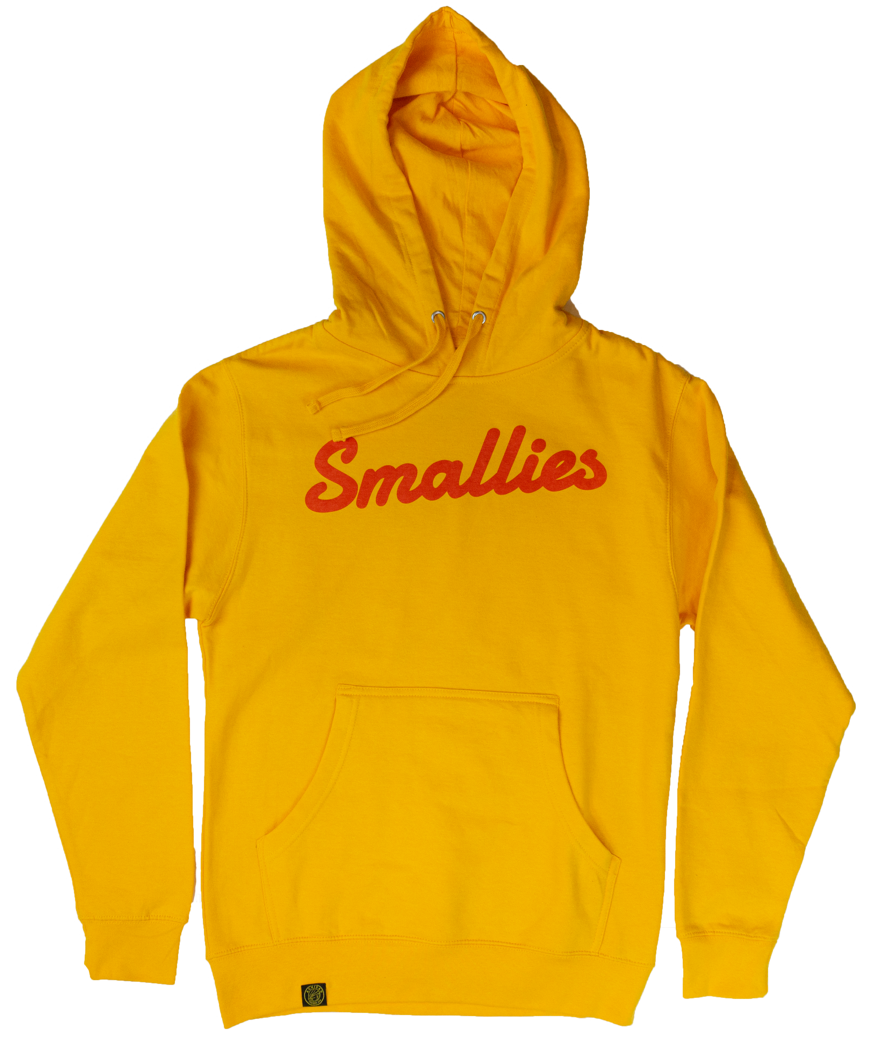 Yellow and hot sale red hoodie