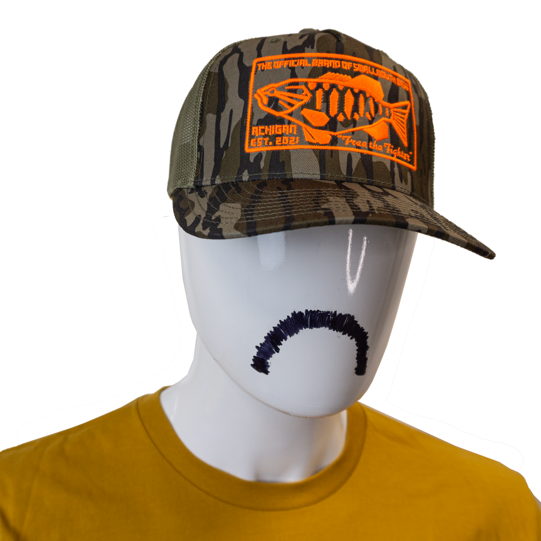 Free the Fighter Embroidered Camo Hat